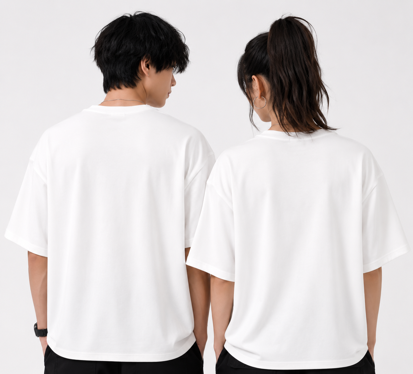 Shinchan Graphic Oversized White T-Shirt | Premium Cotton Streetwear