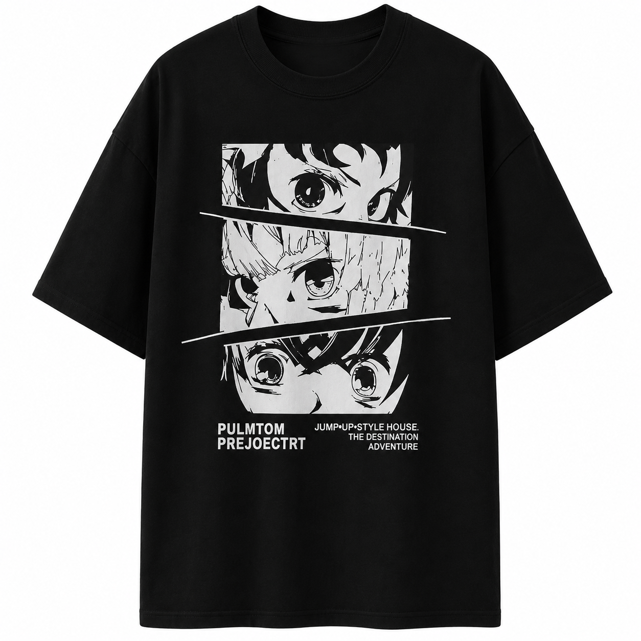 Unisex Oversized Anime Graphic T-Shirt | Premium Cotton Streetwear Tee